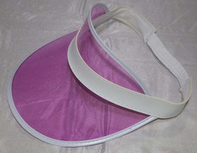 Hat : Hoed Transparant - Pvc Lege Hoge in Roze van Pantino