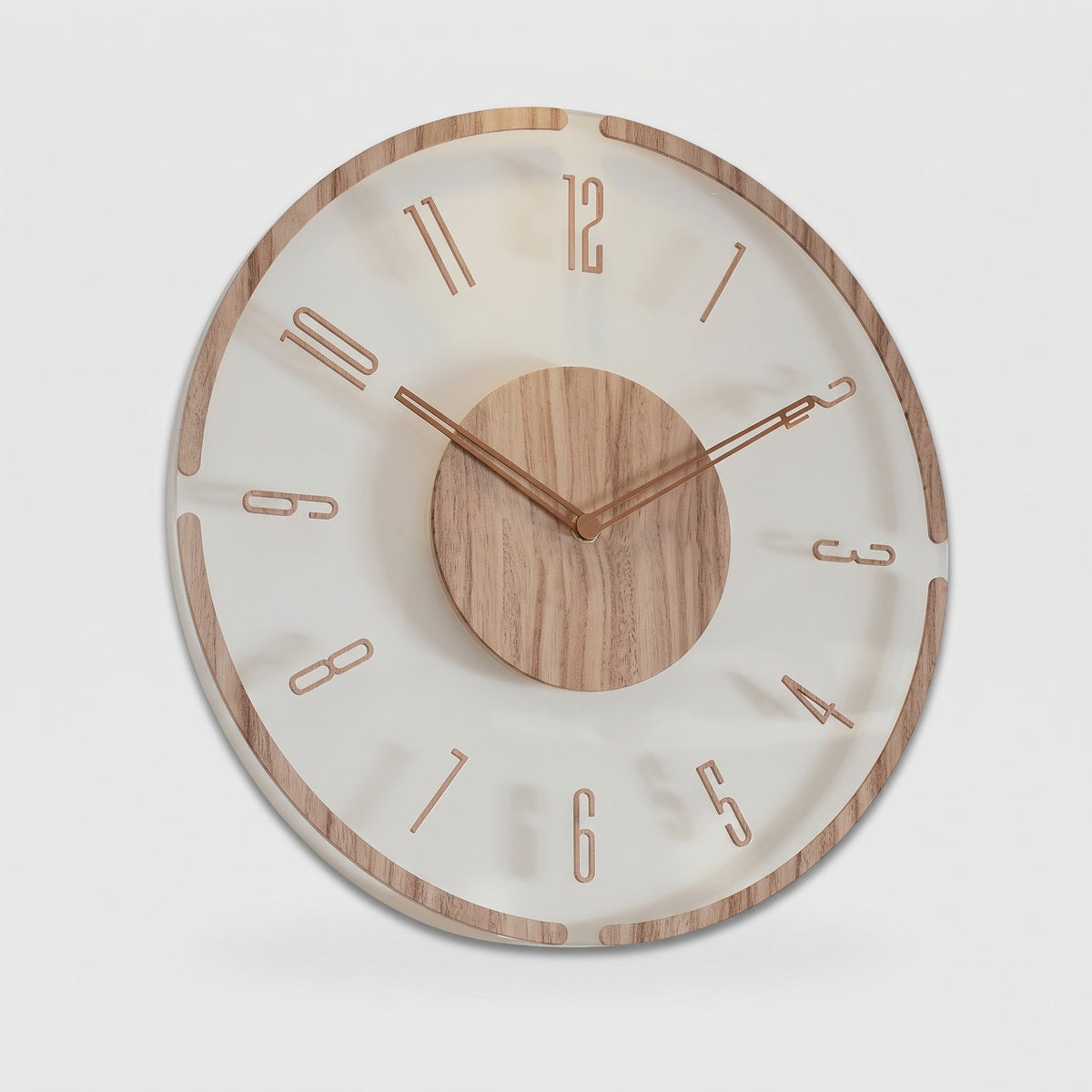 Wall Clocks : Vierkante Houten Wandklok – Vintage Design, Bestseller in van Pantinoshop