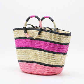 bags : Schoudertas Roze - Coastal Carry in Roze van Pantino