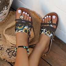 Sandals : Sandalen Dames Bruin - Comfortabele Orthopedische - Perfect voor die Verlichting en Stijl Willen in Bruin van Pantino