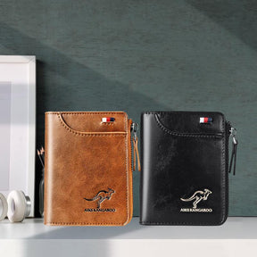 bags : Rfid Safety Wallet - Een Compacte en Veilige Portefeuille - Khaki in van Pantino