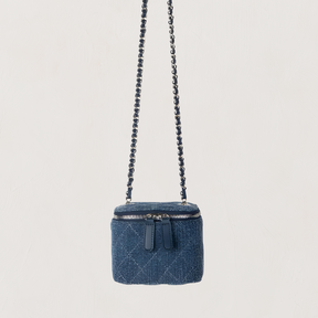 Handbags : Celeste Denim Schoudertas PM Dames - Denim Blauw in van Pantino