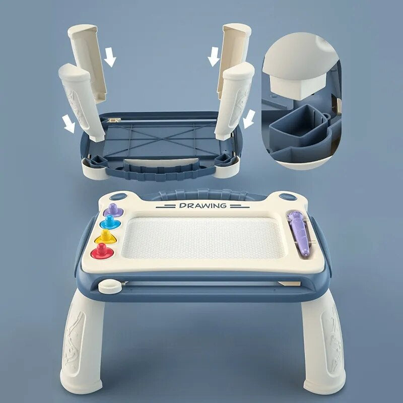 other : MagiSketchPro - Creatieve Magnetische Tekenbord voor Fantastische Creatieve Projecten - Blauw in van Pantino