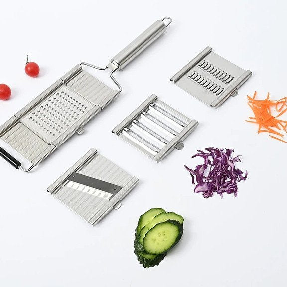 home & garden : Multifunctionele Groentensnijder Zilver in van Pantino