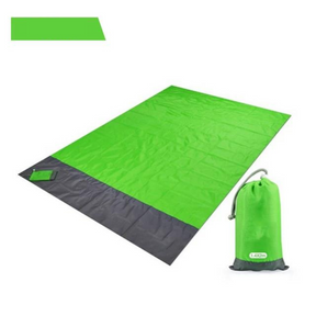 outdoor equipment : Waterdichte Strandmat, Draagbare Picknickmat voor Buiten - Blauw in Groente van Pantino