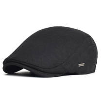 Beret : Streetsyle Baret Class Dames - Zwart in Zwart van Pantino