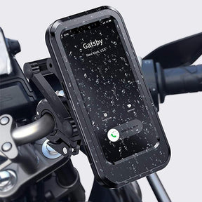 Phone Mount : Waterdichte Telefoonhouder Fiets - 360° Instelbaar Universeel - TPU in van Pantino