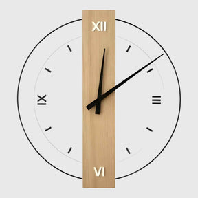 Horloges murales : Houten Design Wandklok Woonkameraccessoire in A van Pantinoshop