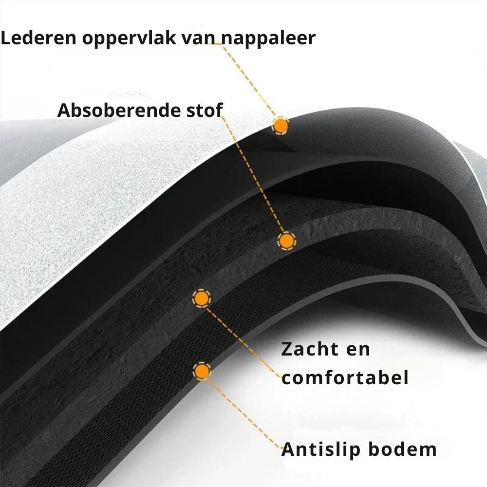 home & garden : AquaLux - Super Absoberende Badmat - Blauw in van Pantino