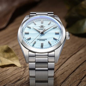 watches : Horloge Heren Wit - Horizon Luxe Herenhorloge - Verfijning Rond Elke Pols in van Pantino