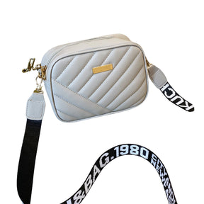 bags : The Tokyo Bag Dames Leer - Zwart in GRIJS van Pantino