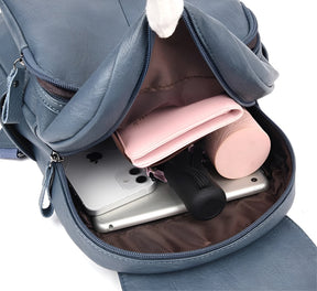bags : Vintage Boekentas Dames - Retro Leren Schooltas Design - PU-Leer in van Pantino