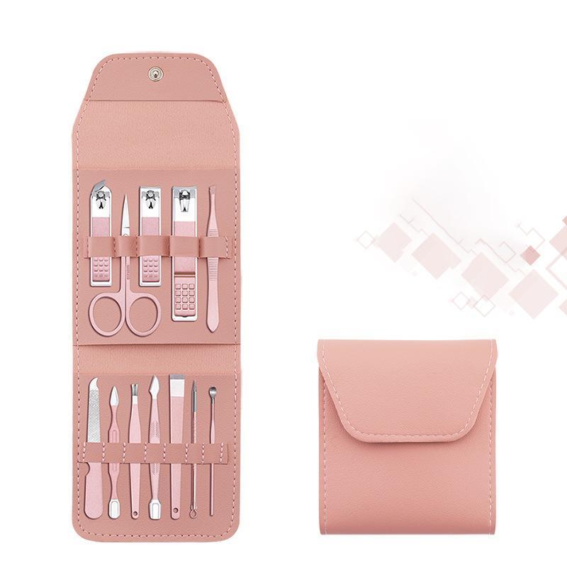 Manicure Set : NailClipp - Professionele Manicureset - Roze in van Pantino