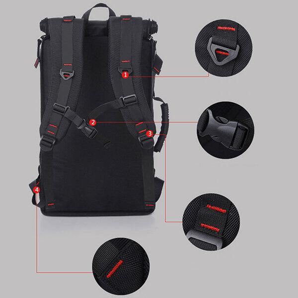 bags : Reistas Zwart - VoyagerPro Multifunctionele Rugzak in van Pantino