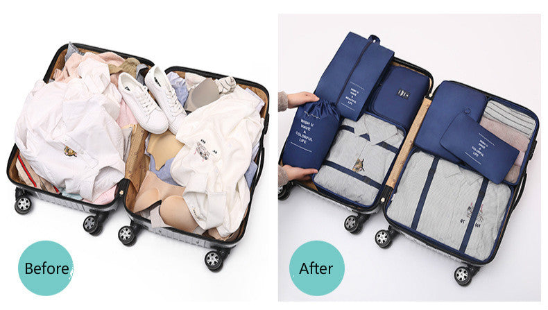 bags : PackPro Elite: 8-Delige Reisorganisator Set in van Pantino