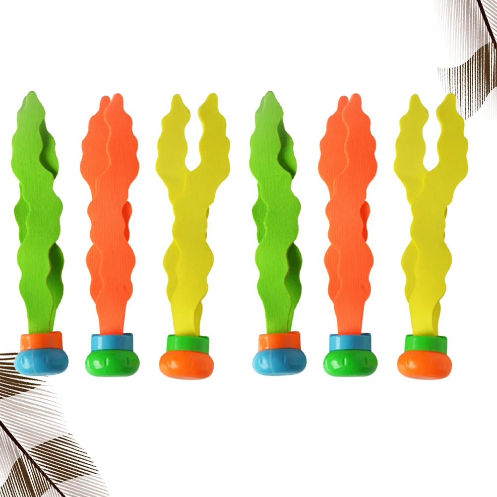 outdoor equipment : Duikspeelgoed Set Kinderen 6-Delig - Zomers Zee Onderwateravontuur - Kunststof in van Pantino