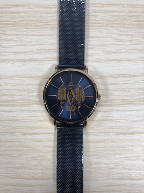 watches : Dameshorloge Hannah Martin Stile36 Zwart RVS 36mm - Elegant en Modern in van Pantino