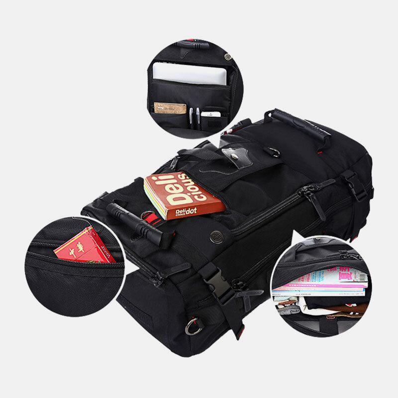 bags : Reistas Zwart - VoyagerPro Multifunctionele Rugzak in van Pantino