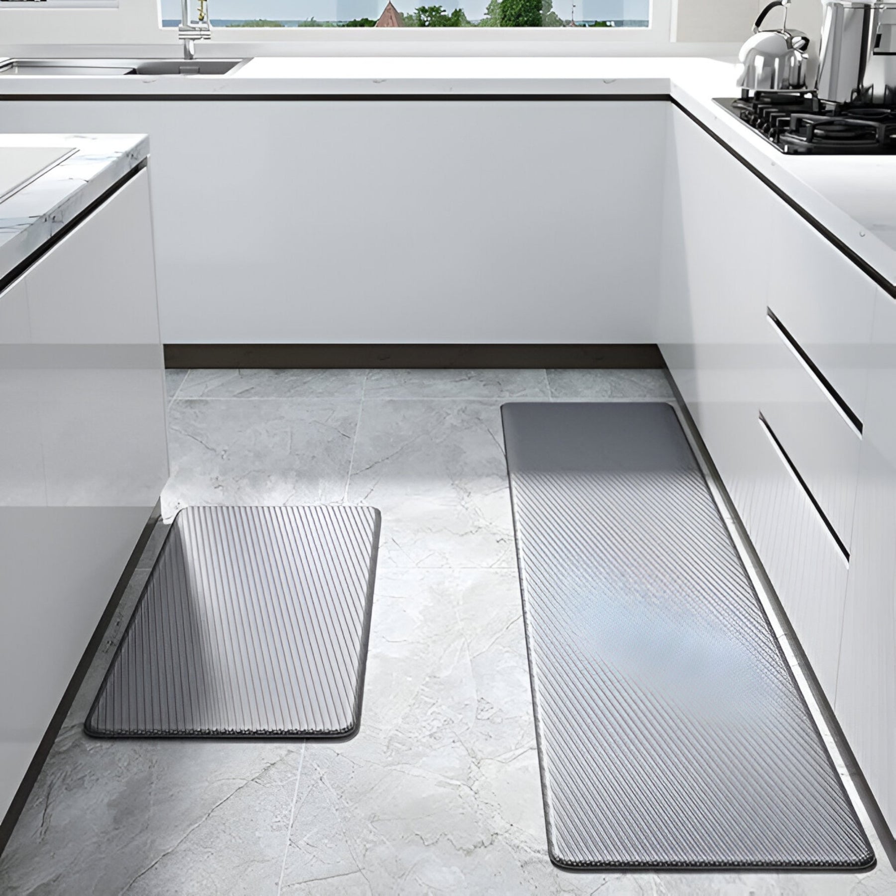 home & garden : Antislip Keukentapijt Katoen - Rood in van Pantino