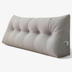 home & garden : Grote Hartvormige Kussen - Decoratief Zacht Sofa - Pluche in Grijs van Pantino