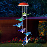 Lumières papillon solaires - Éclairage LED décoratif de jardin - LED solaire