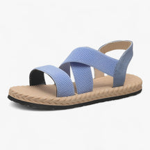 Comfortabele platte sandalen