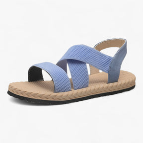 Comfortabele platte sandalen