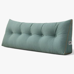 home & garden : Grote Hartvormige Kussen - Decoratief Zacht Sofa - Pluche in Licht Groen van Pantino