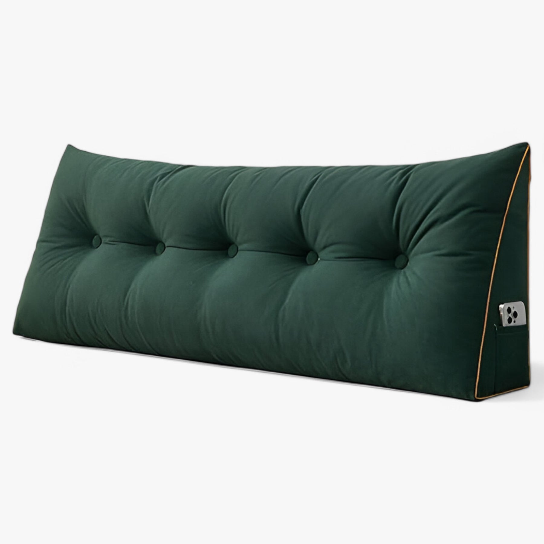 home & garden : Grote Hartvormige Kussen - Decoratief Zacht Sofa - Pluche in Donker Groen van Pantino