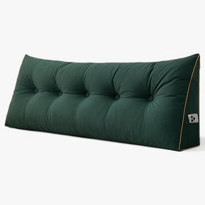 home & garden : Grote Hartvormige Kussen - Decoratief Zacht Sofa - Pluche in Donker Groen van Pantino