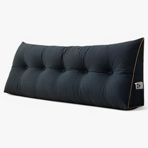 home & garden : Grote Hartvormige Kussen - Decoratief Zacht Sofa - Pluche in Donker Blauw van Pantino