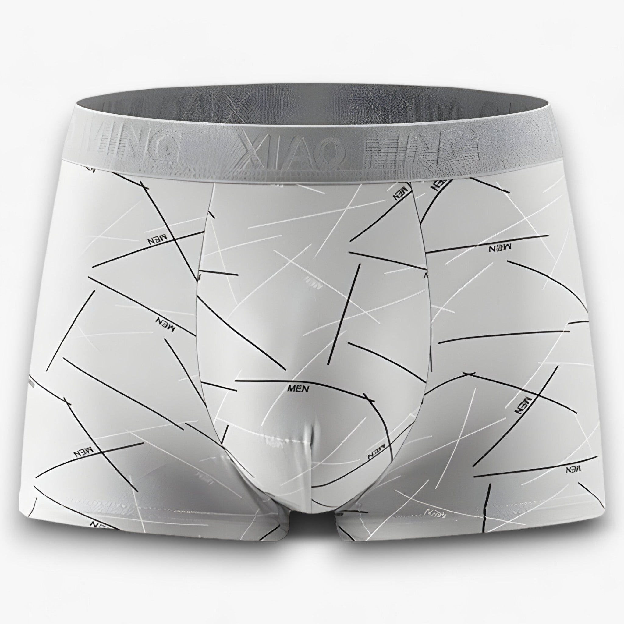 Men's Boxers : Heren Boxers - Lichtgewicht Stof voor Ademende Pasvorm (5+5 Gratis) - Roze in 5+5 GRATIS Grijs van Pantino