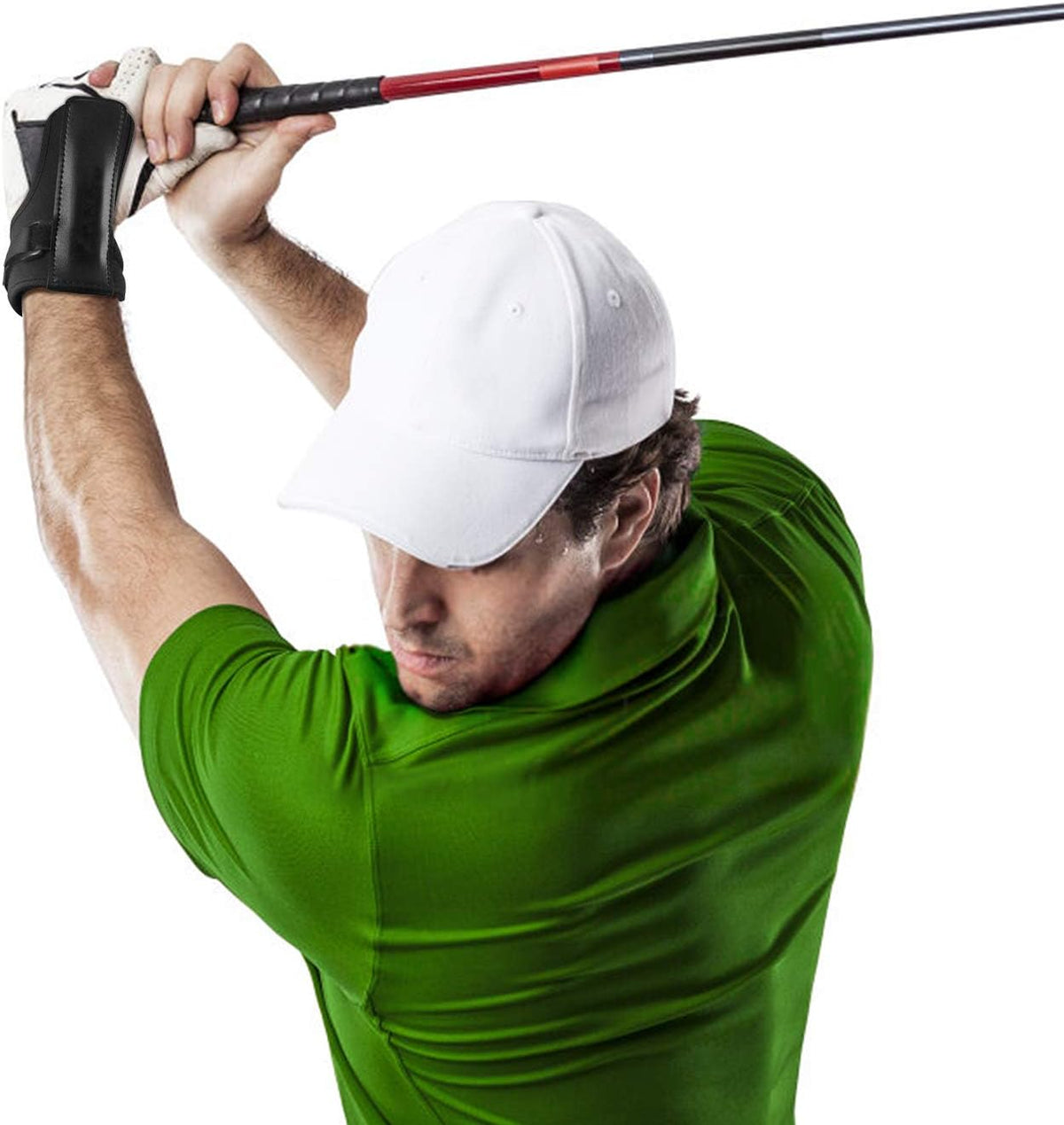 other : Golf Swing Uitlijning Brace - Nylon Polshouding Trainer voor Correcte Techniek in van Pantino