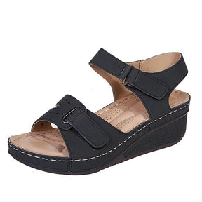 Sandals : Sandalen Dames Zwart - Comfortabele in van Pantino
