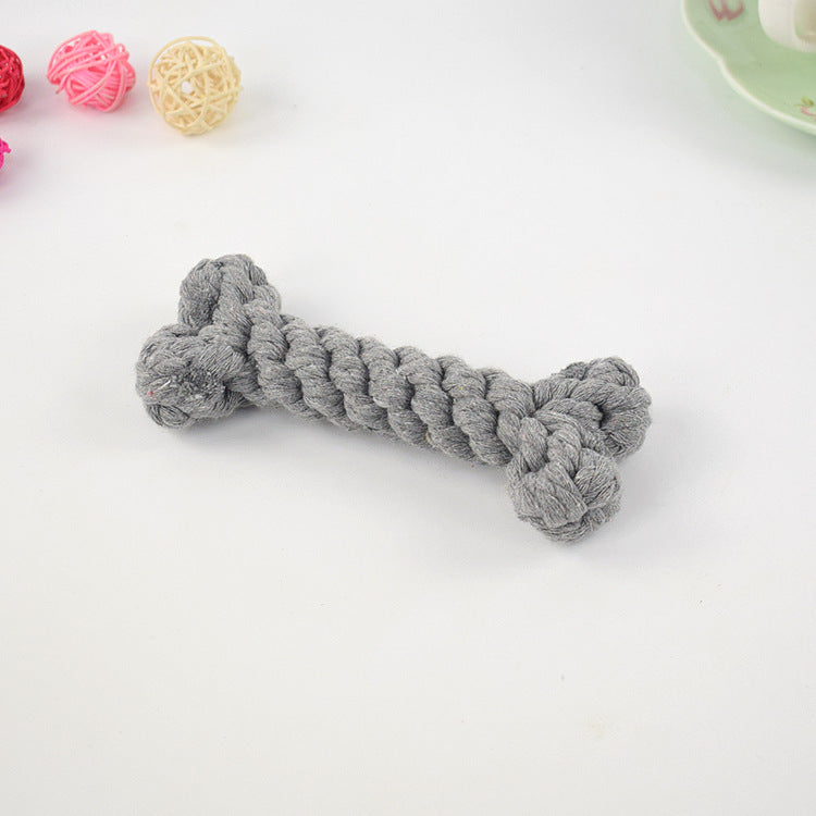 pets : Honden Kauwbot Dental Care - Tand en Gebit Bescherming - Nylon in Grijs van Pantino