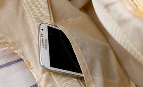 bags : Handtas van Stro - Khaki in van Pantino
