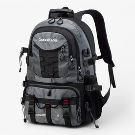 outdoor equipment : Trekking Rugzak 40L Oranje - Waterdichte, Duurzame & Comfortabele Backpack voor Heren & Dames in Donkerblauw van Pantinoshop