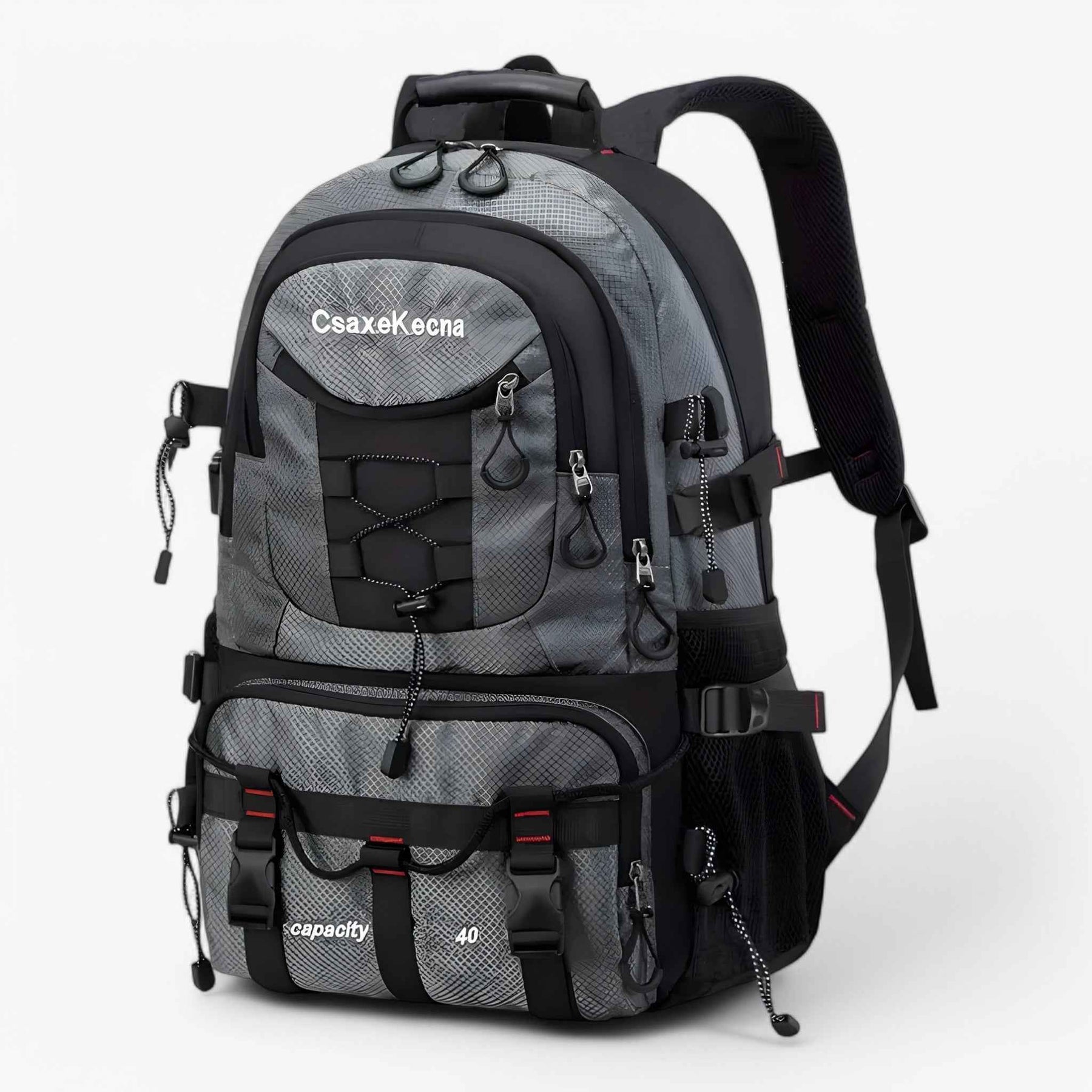 Backpack : Waterdichte wandelrugzak 40L - Ideaal voor camping, trekking en buitenactiviteiten in Donkerblauw van Pantinoshop