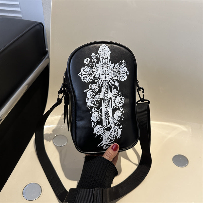 Gifts – Seasonal – Halloween : Halloween Schoudertas Dames - Compacte Pompoen PU Tas in van Loranza