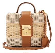 bags : Crossbody Vakantie Strandtas - Bruin in Bruin van Pantino
