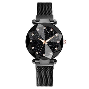 watches : CosmicWatch - Zwart - Horloge in Zwart van Pantino