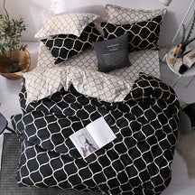 home & garden : Luxe Lakens Set Zwart - Zachte Slaapkamer Comfort - Microvezel in 3 EU van Pantino