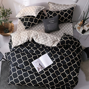 home & garden : Luxe Lakens Set Zwart - Zachte Slaapkamer Comfort - Microvezel in 3 EU van Pantino