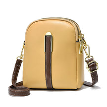 bags : Crossbody Tas Dames Zwart - Mini in Geel van Pantino