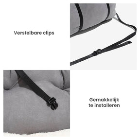 pets : Reis Bank Plush Pillow - Grijs in van Pantino