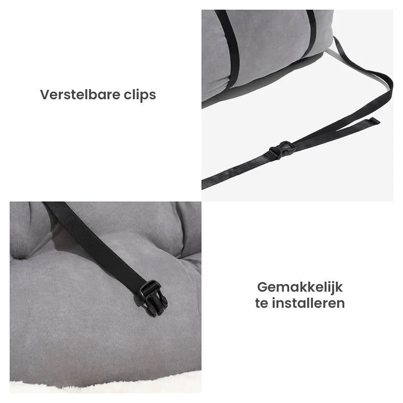 pets : Reis Bank Plush Pillow - Grijs in van Pantino
