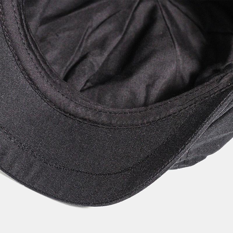 Newsboy Hat : Hoed Heren Zwart - British Newsboy Hat - Vintage Retro in van Pantino