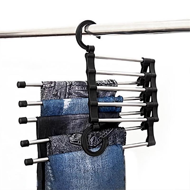 home & garden : Wecro Ophangrek - Jouw Nieuwe Kledingorganizer - Wit in Zwart van Pantino