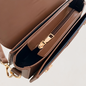 Tassen : Handtas Dames Zwart - Elegante Stijl - Synthetisch Leer in van Pantino