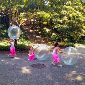 outdoor equipment : Scheurbestendige Opblaasbare Bubble Ball - Langdurig Plezier voor Alle Leeftijden - Roze in van Pantino